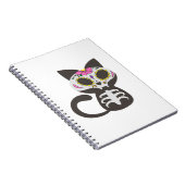 Dag van de dode kat - Kies achtergrondkleur Notitieboek (Rechterzijde)