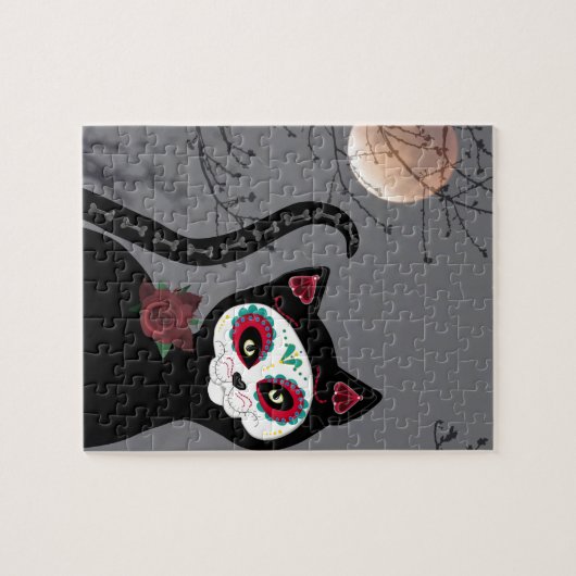 Dag van de dode kat legpuzzel (Horizontaal)