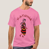 Dag van de dode Katrina T-shirt (Voorkant)