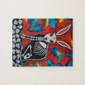 Dag van de dode konijn legpuzzel (Horizontaal)