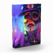 Dag van de dode koningin van New Orleans Fotoblokken (Links)