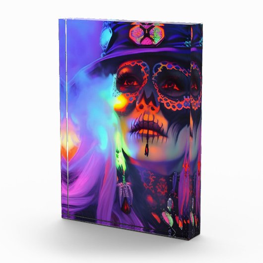 Dag van de dode koningin van New Orleans Fotoblokken (Rechts)