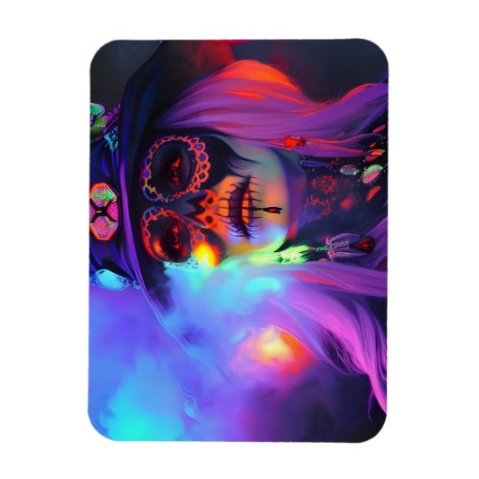 Dag van de dode koningin van New Orleans Magneet (Verticaal)