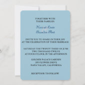 DAG VAN DE DODE KUPELWEDING KAART (Achterkant)