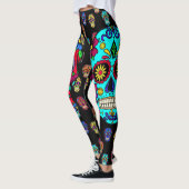 Dag van de dode Leggings Suikerhuid (Links)