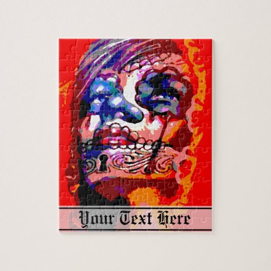 Dag van de dode Maagd Mary Legpuzzel (Verticaal)