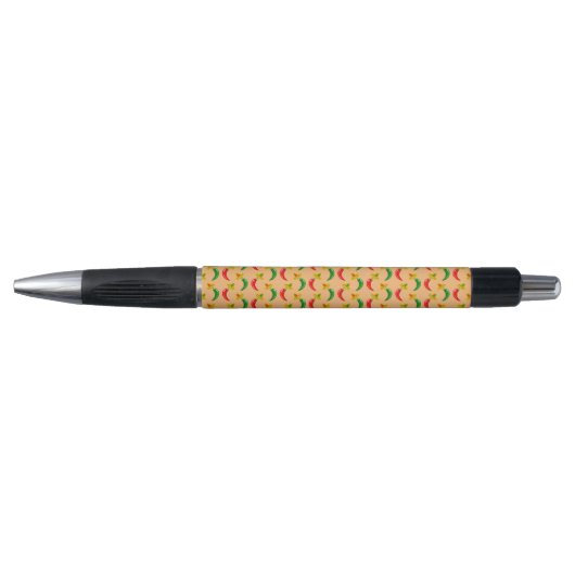 Dag van de Dode Mexicaan Chilis Patterned Pen (Voorkant)