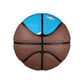 Dag van de dode Mexicaanse Axolotl Aangepast Basketbal (Rechts)