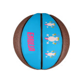 Dag van de dode Mexicaanse Axolotl Aangepast Basketbal (Verticaal)