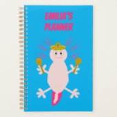 Dag van de dode Mexicaanse Axolotl Aangepast Planner (Voorkant)