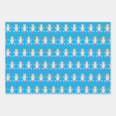 Dag van de Dode Mexicaanse Axolotl Aangepaste Dage Inpakpapier Vel (Voorkant 3)