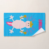 Dag van de Dode Mexicaanse Axolotl Aangepaste Naam Handdoek (Handdoek)