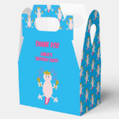 Dag van de dode Mexicaanse Axolotl Birthday Party  Bedankdoosjes (Geopend)