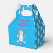 Dag van de dode Mexicaanse Axolotl Birthday Party  Bedankdoosjes (Voorkant Zijde)