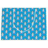 Dag van de dode Mexicaanse Axolotl gepatterd Groot Cadeauzakje (Voorkant)