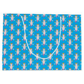 Dag van de dode Mexicaanse Axolotl gepatterd Groot Cadeauzakje (Achterkant)