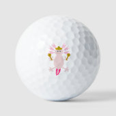 Dag van de dode Mexicaanse Axolotl Golfballen (Voorkant)