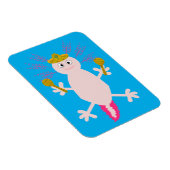 Dag van de dode Mexicaanse Axolotl Magneet (Rechterzijde)