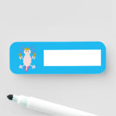 Dag van de dode Mexicaanse Axolotl Naamplaatje (In situ)