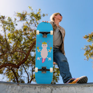 Dag van de dode Mexicaanse Axolotl Persoonlijk Skateboard