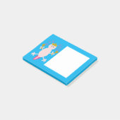Dag van de dode Mexicaanse Axolotl Post-it® Notes (Schuin)