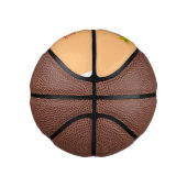 Dag van de Dode Mexicaanse Chilis Custom Name Basketbal (Rechts)