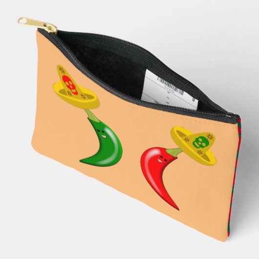 Dag van de Dode Mexicaanse Chilis Etui (Open)