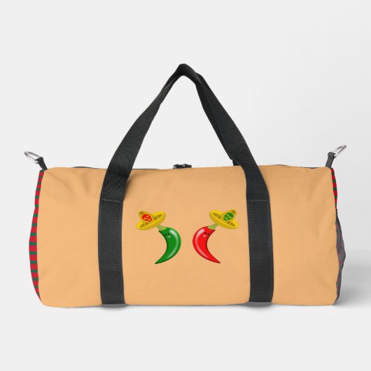 Dag van de Dode Mexicaanse Chilis Plunjezak (Voorkant)