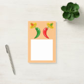 Dag van de Dode Mexicaanse Chilis Post-it® Notes (Kantoor)