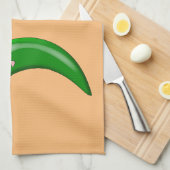 Dag van de Dode Mexicaanse Chilis Theedoek (Quarter Fold)