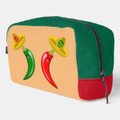 Dag van de Dode Mexicaanse Chilis Toilettasje (Rechterhoek)