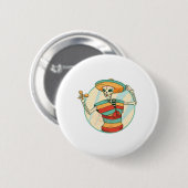 Dag van de dode Mexicaanse skelet Ronde Button 5,7 Cm (Voorkant /achterkant)