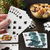 Dag van de Dode Mexicaanse Suiker Schedel Meisje C Pokerkaarten (Insitu)