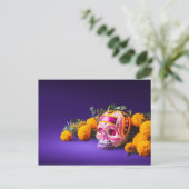 Dag van de Dode Motif Briefkaart (Staand voorkant)