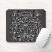 Dag van de dode Mousepad Muismat (Met muis)