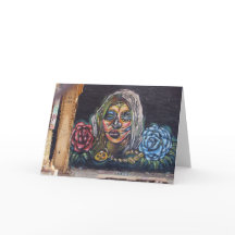 Dag van de Dode Muurschildering