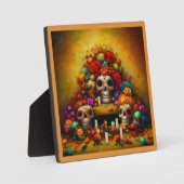Dag van de Dode Offrendas 1 Fotoplaat (Voorkant)