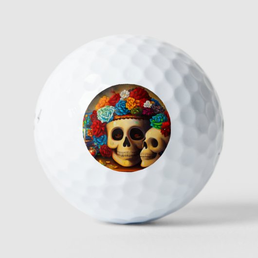 Dag van de Dode Offrendas (2) Golfballen (Voorkant)