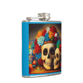 Dag van de Dode Offrendas 2 Heupfles (Rechts)