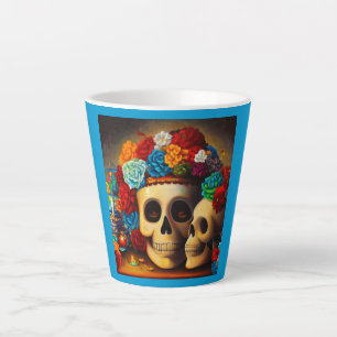Dag van de Dode Offrendas 2 Latte Mok