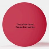 Dag van de Dode Offrendas (2) Pingpongbal (Achterkant)