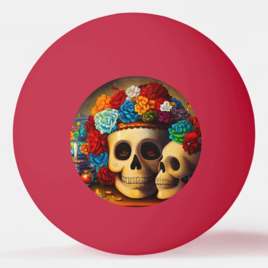 Dag van de Dode Offrendas (2) Pingpongbal (Voorkant)