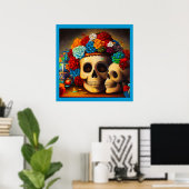 Dag van de Dode Offrendas 2 Poster (Thuiskantoor)