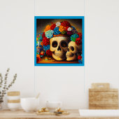 Dag van de Dode Offrendas 2 Poster (Keuken)