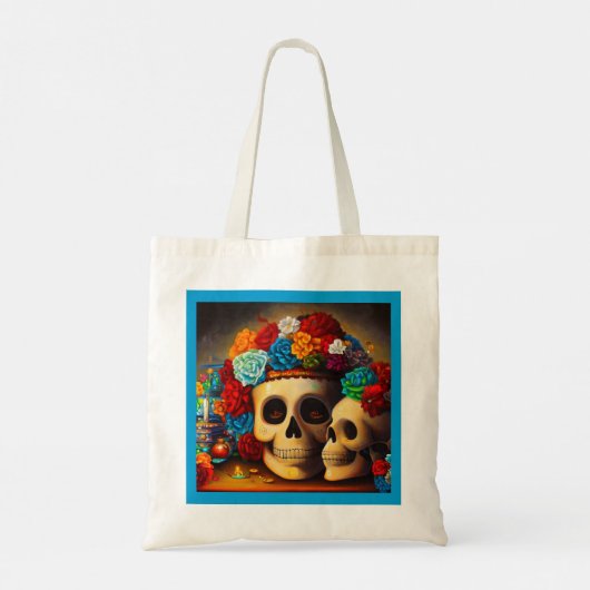 Dag van de Dode Offrendas 2 Tote Bag (Achterkant)