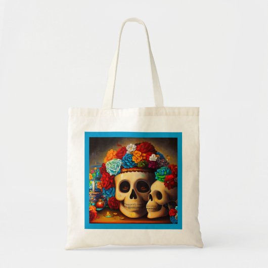 Dag van de Dode Offrendas 2 Tote Bag (Voorkant)
