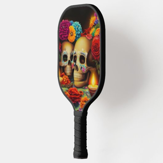 Dag van de Dode Offrendas (3) Pickleball Paddle (Links)