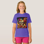 Dag van de Dode Offrendas 3 T-shirt (Voorkant volledig)