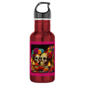 Dag van de Dode Offrendas 3 Waterfles (Voorkant)
