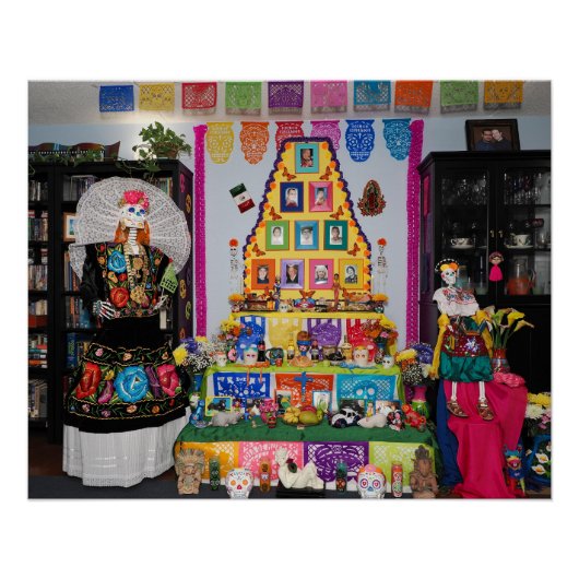 Dag van de Dode Ofrenda Perfect Poster (Voorkant)